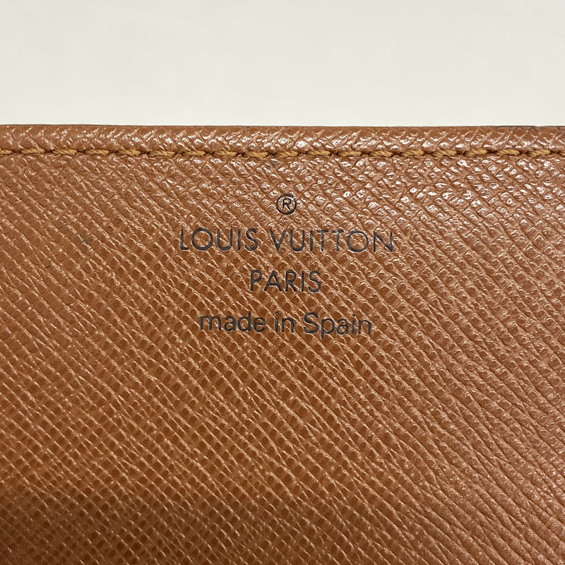 【6hd3424】ルイヴィトン カードケース モノグラム アンヴェロップカルトドゥヴィジット M62920 ブラウン【中古】メンズ レディース ユニセックス