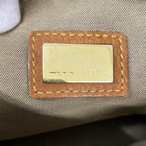 【6hd3444】フェンディ ハンドバッグ ズッキーノ キャンバス ブラウン ゴールド金具【中古】レディース