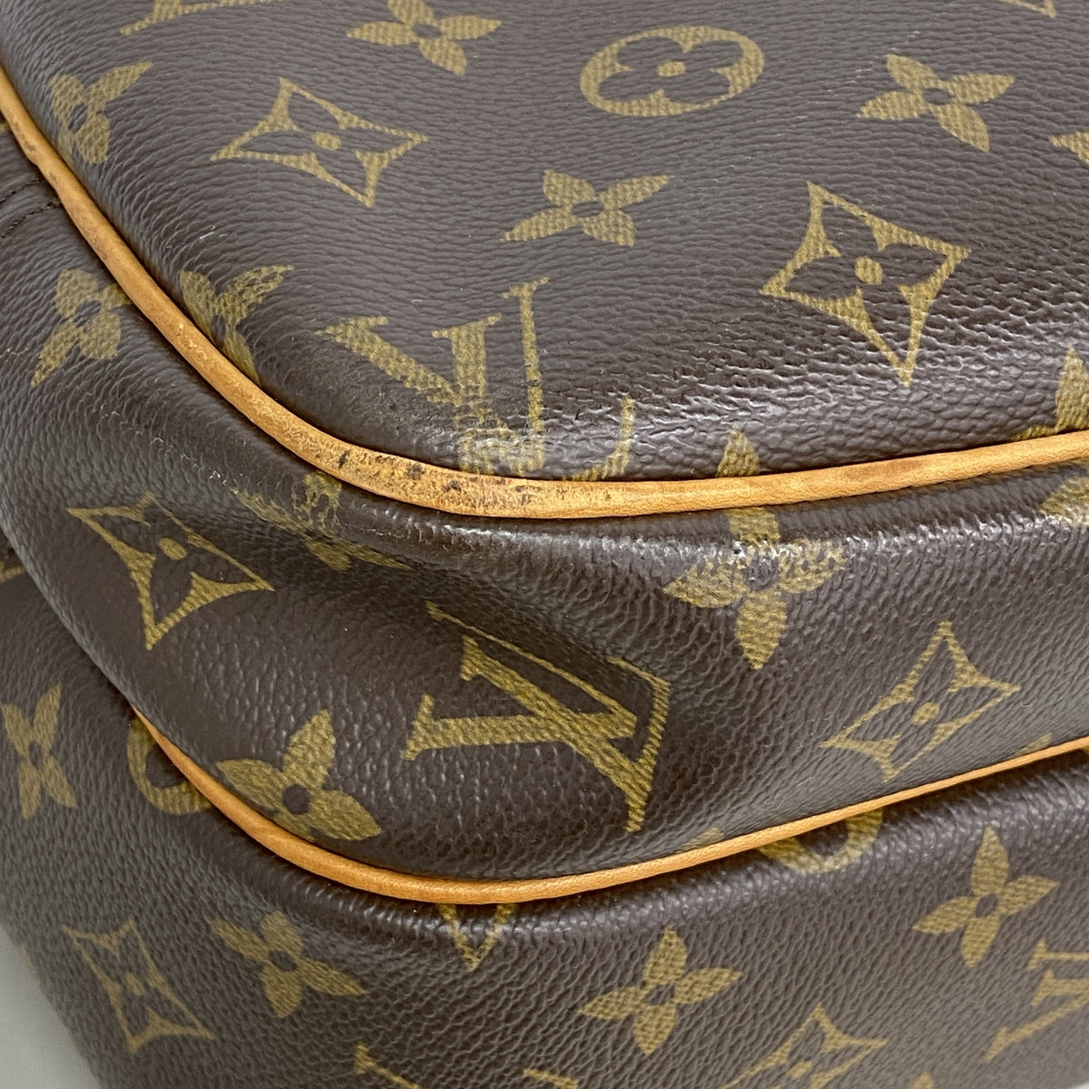【6hd3461】ルイヴィトン ショルダーバッグ モノグラム リポーターPM M45254 ブラウン【中古】レディース