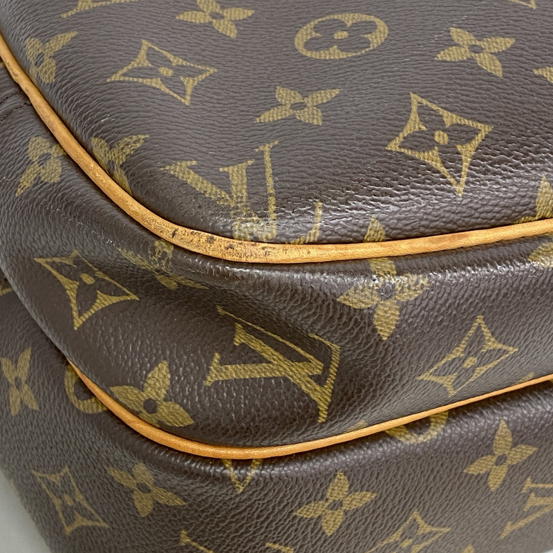 【6hd3461】ルイヴィトン ショルダーバッグ モノグラム リポーターPM M45254 ブラウン【中古】レディース