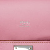 【6hd3481】エルメス ショルダーバッグ ジプシエール28 スイフト ピンク シルバー金具 □M刻印【中古】レディース