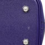 【6hd3483】エルメス ハンドバッグ ボリード31/1923/トレサージュ ヴォーエプソン ブルーアンクル シルバー金具 C刻印 2wayバック【中古】レディース