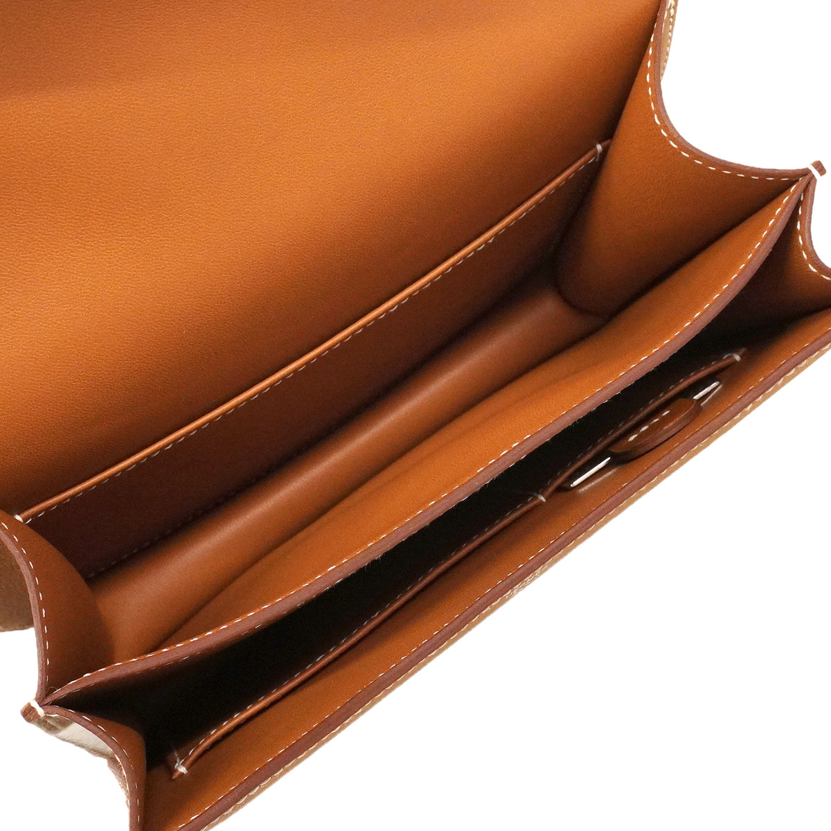 【6hd3489】エルメス ショルダーバッグ コンスタンスミニ ヴォーエプソン ゴールド シルバー金具 G刻印【中古】レディース