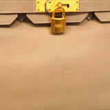 【6hd3491】エルメス ハンドバッグ バーキン30 スイフト トレンチ/エトゥープ ゴールド金具 □P刻印 パーソナルオーダー【中古】レディース