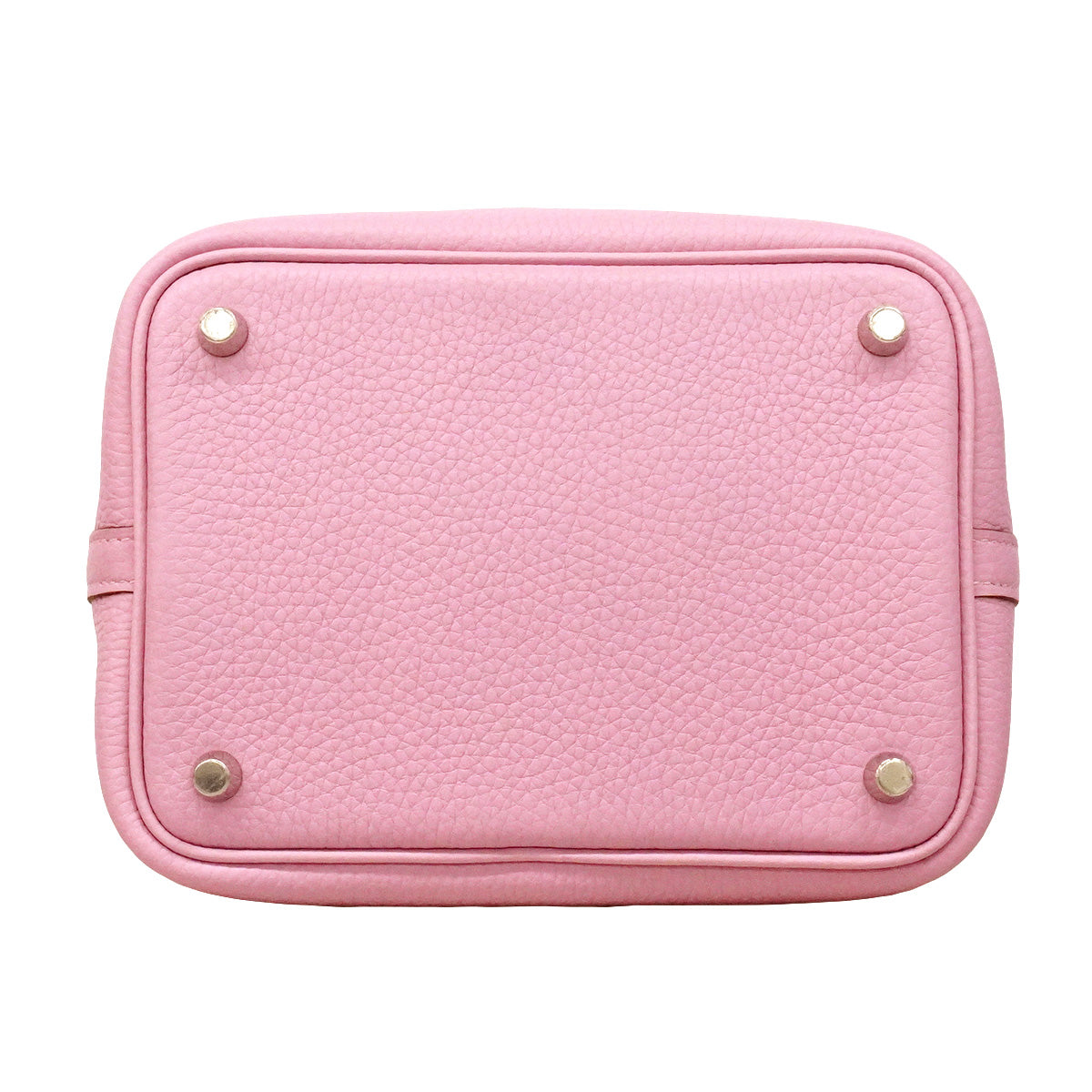 【6hd3497】エルメス ハンドバッグ ピコタンロックPM トリヨンクレマンス モーヴシルベストル シルバー金具 B刻印【中古】レディース