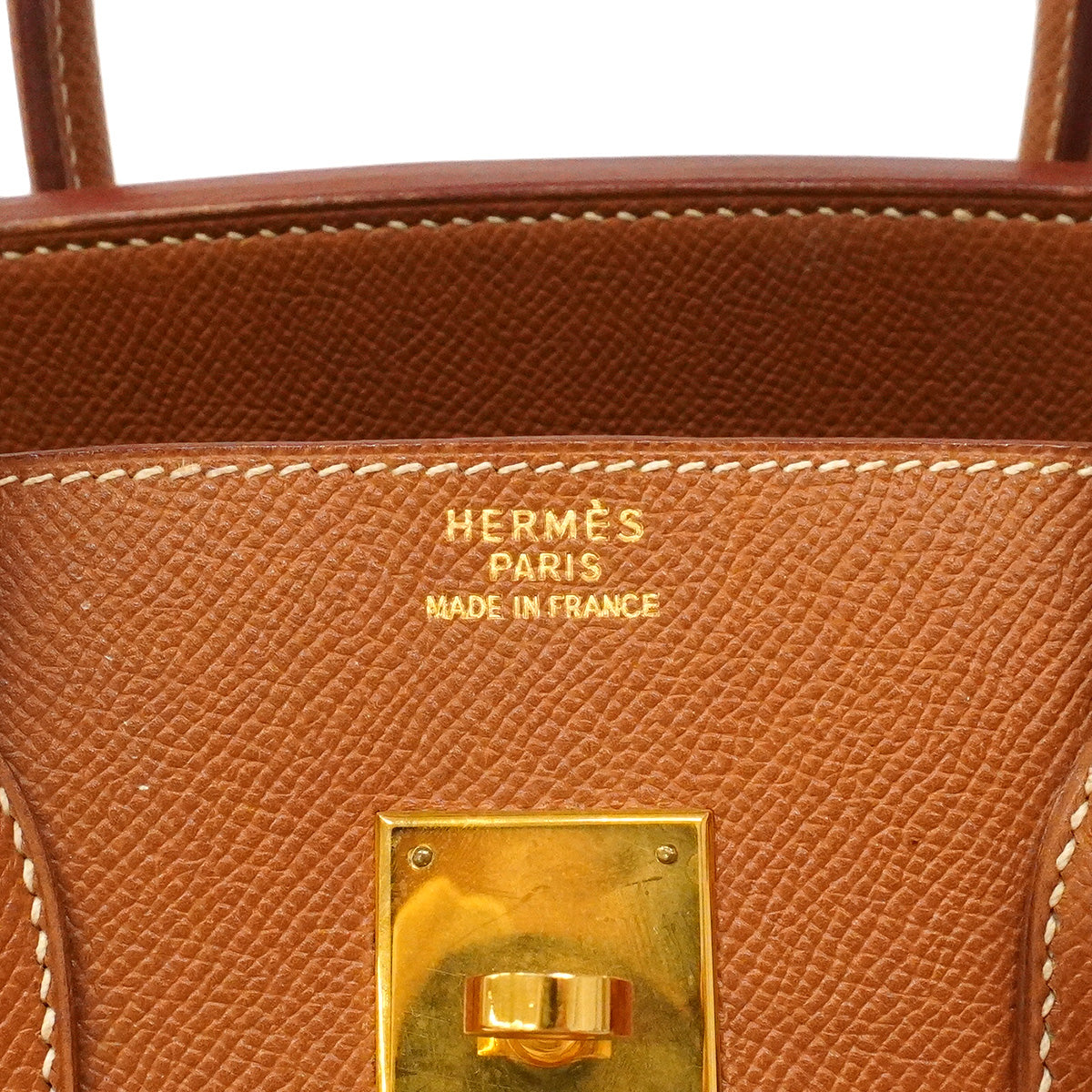 【6hd3500】エルメス ハンドバッグ バーキン35 クシュベル ゴールド ゴールド金具 ○Z刻印【中古】レディース