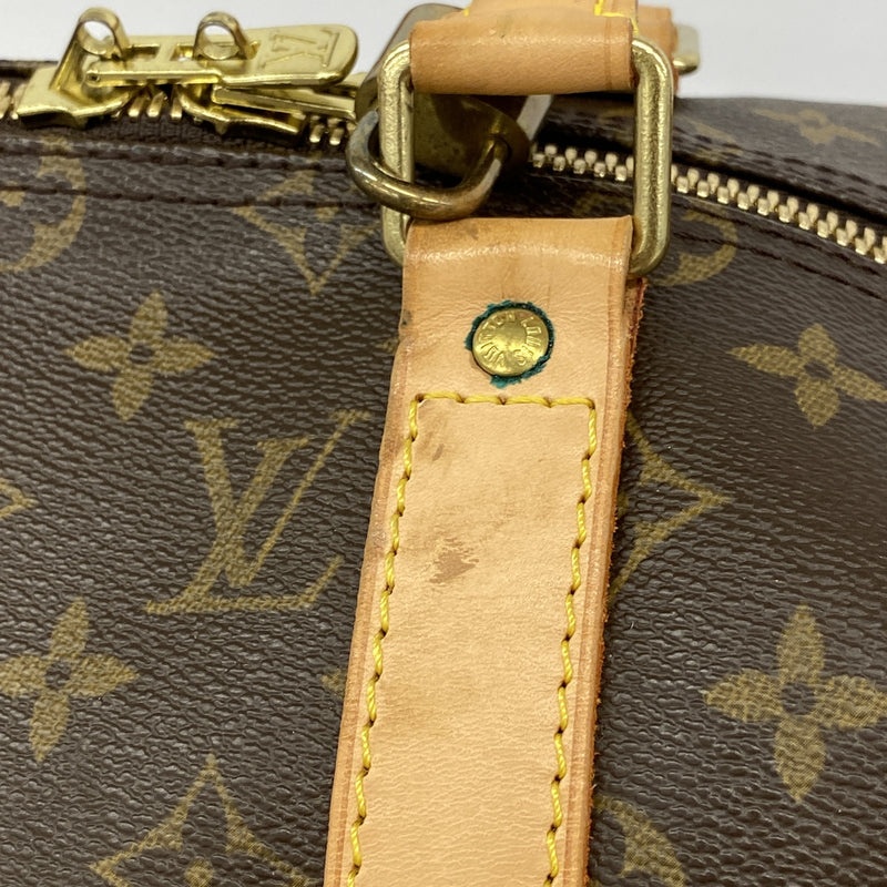 【6hd3502】ルイヴィトン ボストンバッグ モノグラム キーポル50 M41426 ブラウン【中古】メンズ レディース ユニセックス