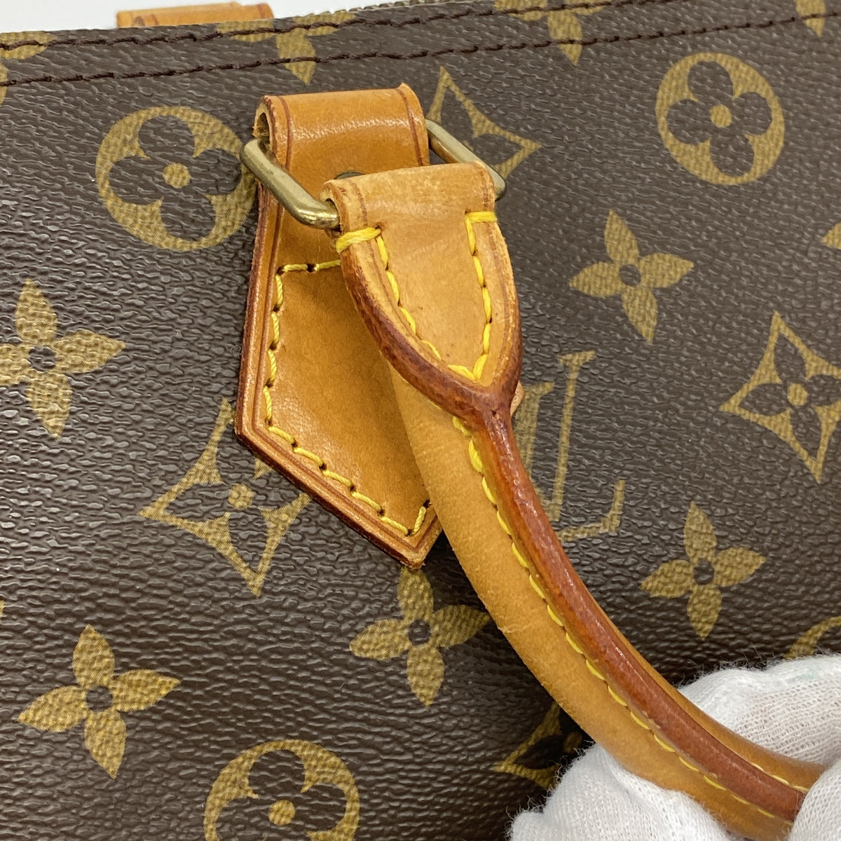 【6hd3503】ルイヴィトン ハンドバッグ モノグラム スピーディ30 M41108 ブラウン【中古】レディース