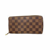 【6hd3509】ルイヴィトン 長財布 ダミエ ジッピーウォレット N41661 エベヌ【中古】メンズ レディース ユニセックス