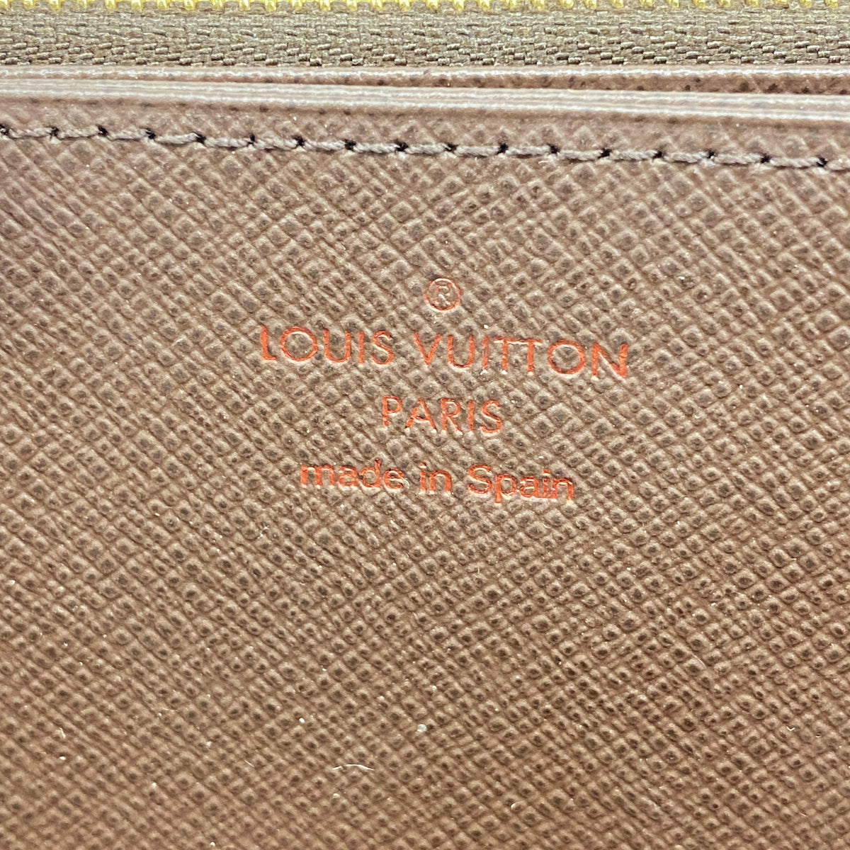 【6hd3509】ルイヴィトン 長財布 ダミエ ジッピーウォレット N41661 エベヌ【中古】メンズ レディース ユニセックス