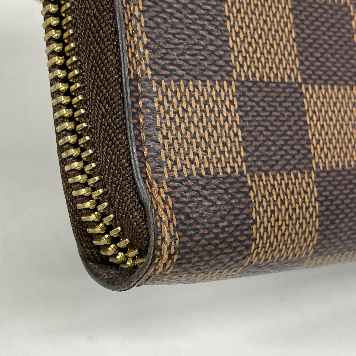 【6hd3509】ルイヴィトン 長財布 ダミエ ジッピーウォレット N41661 エベヌ【中古】メンズ レディース ユニセックス