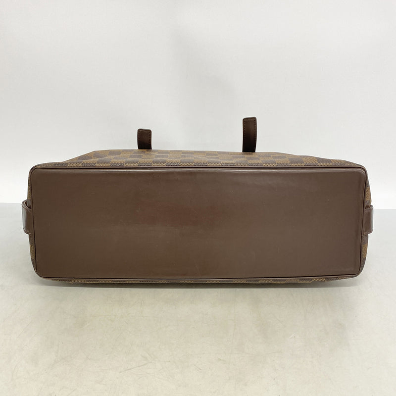 【6hd3515】ルイヴィトン ショルダーバッグ ダミエ チェルシー N51119 エベヌ【中古】レディース