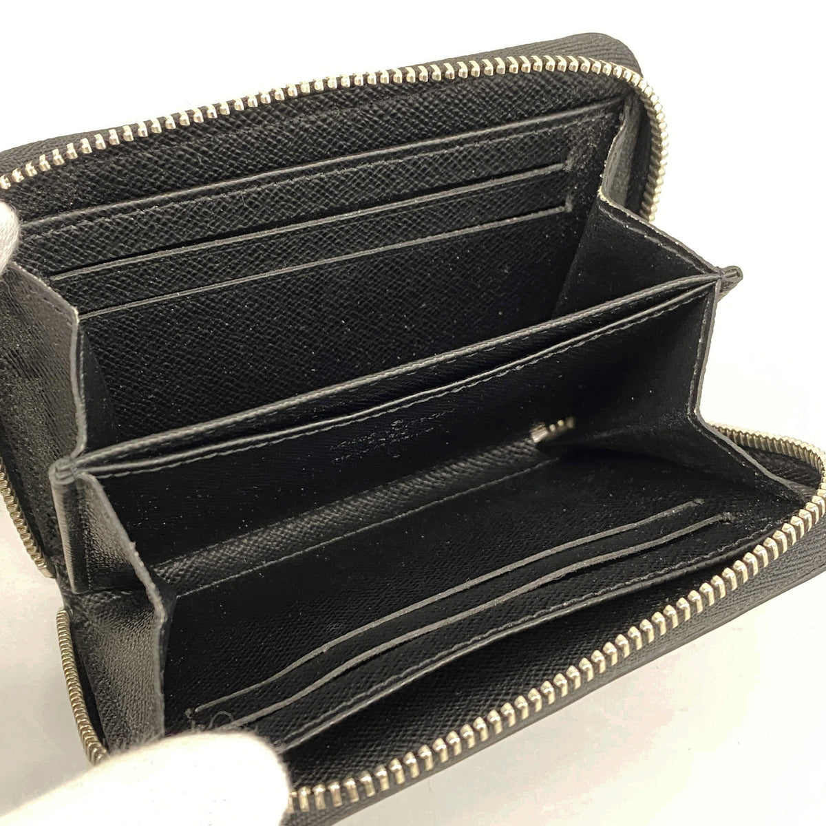 【6hd3556-k】ルイヴィトン コインケース エピ ジッピーコインパース M60152 ノワール【中古】メンズ レディース ユニセックス