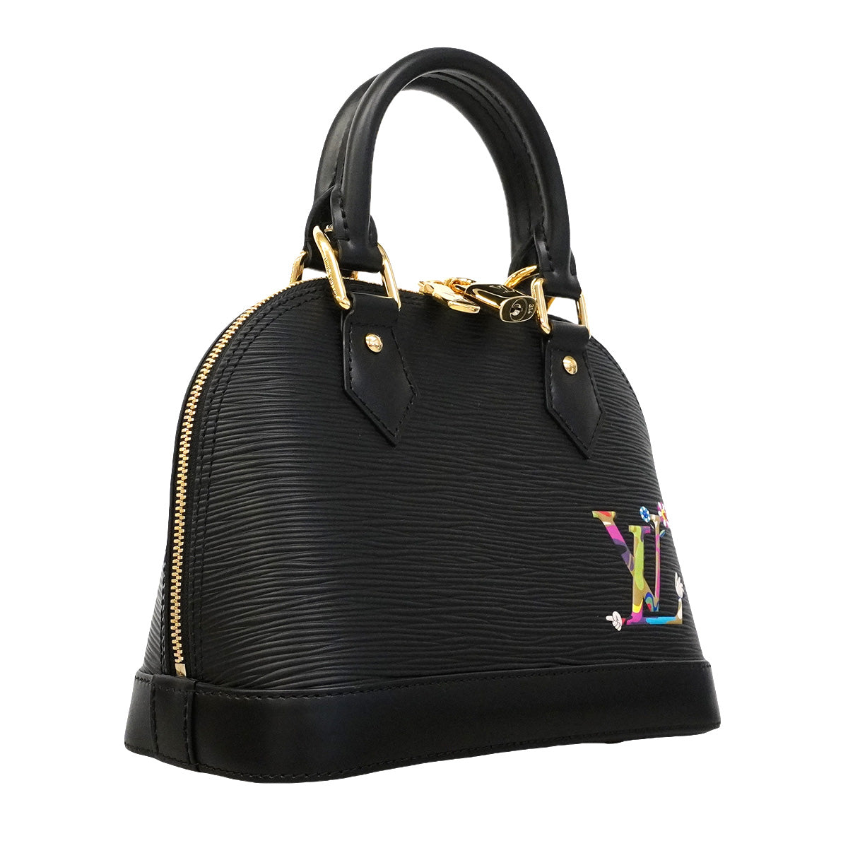 【6hd3595】ルイヴィトン ハンドバッグ エピ LV×TM アルマBB M13670 ノワール 2wayバッグ【中古】レディース