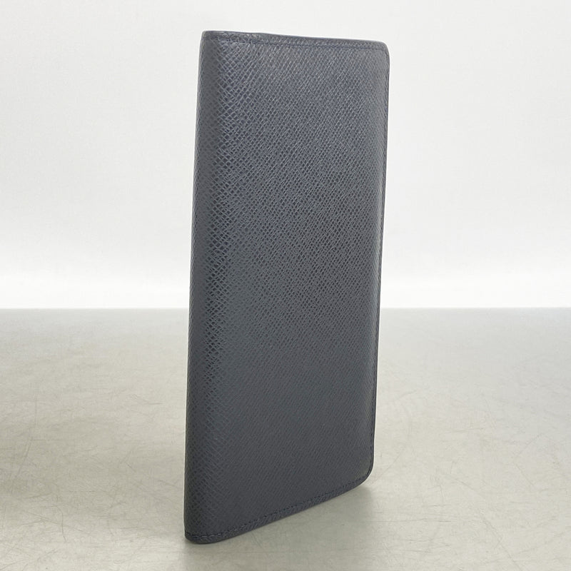【6hd3621】ルイヴィトン 長財布 タイガ ポルトフォイユブラザ M30502 ブルーマリーヌ【中古】メンズ