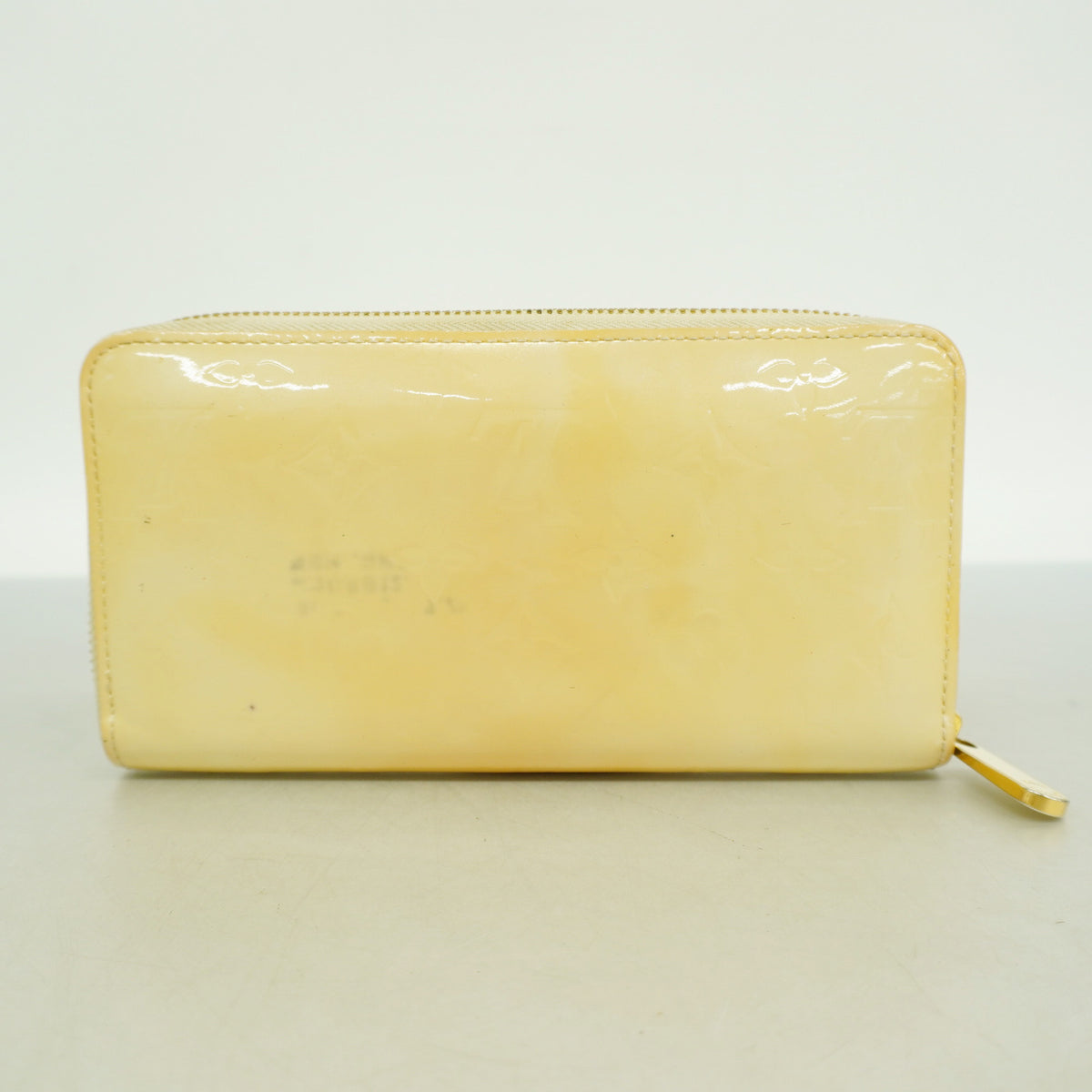 【6hd3631】ルイヴィトン 長財布 ヴェルニ ジッピーウォレット M91459 ブロンコライユ【中古】レディース