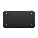 【6hd3642-g】エルメス ハンドバッグ バーキン30 トゴ ブラック ゴールド金具 G刻印【中古】レディース
