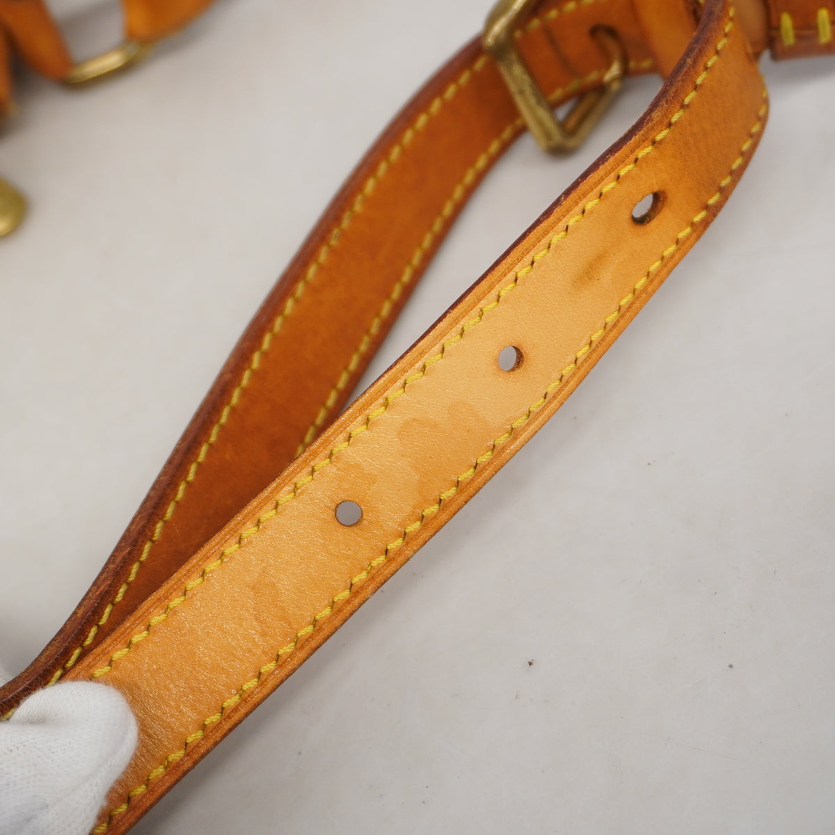 【6hd3676】ルイヴィトン ショルダーバッグ モノグラム オデオンMM M56389 ブラウン【中古】レディース