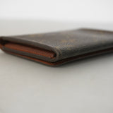 【6hd3678】ルイヴィトン カードケース モノグラム アンヴェロップカルトドゥヴィジット M62920 ブラウン【中古】メンズ レディース ユニセックス