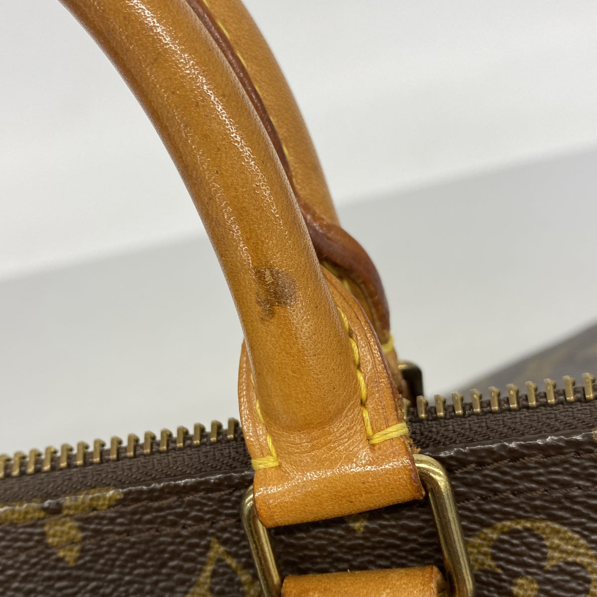 【6hd3744】ルイヴィトン ハンドバッグ モノグラム スピーディ30 M41108 ブラウン【中古】レディース