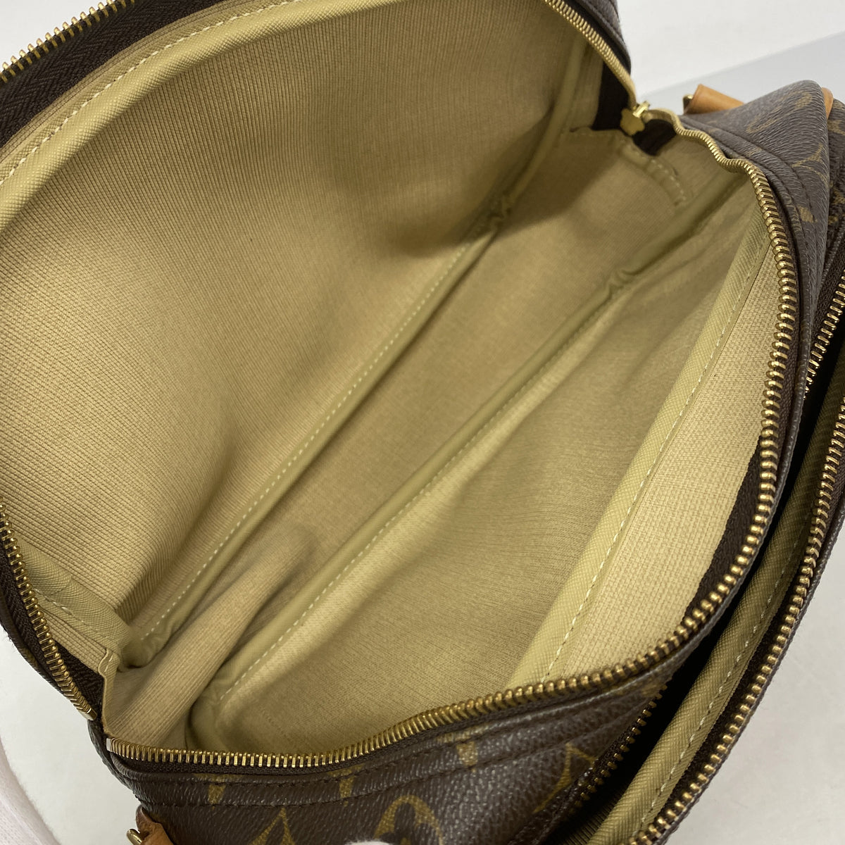 【6hd3745】ルイヴィトン ショルダーバッグ モノグラム リポーターPM M45254 ブラウン【中古】レディース