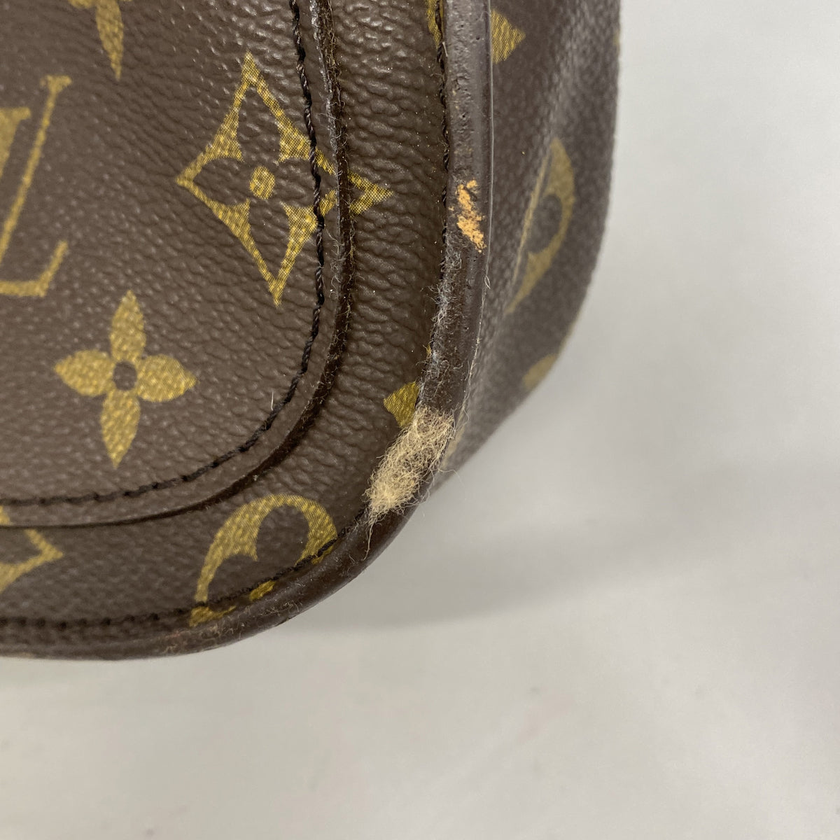 【6hd3750】ルイヴィトン ショルダーバッグ モノグラム サンクルーMM M51243 ブラウン【中古】レディース