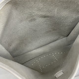 【6hd3752】エルメス ショルダーバッグ エヴリン2PM ヴォーエプソン ホワイト シルバー金具 □H刻印【中古】レディース