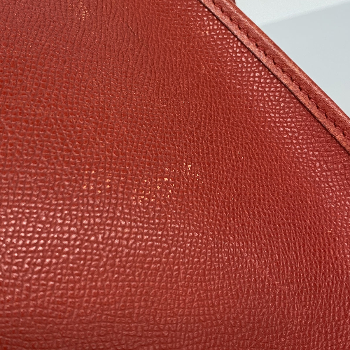【6hd3753】エルメス ショルダーバッグ エヴリンTPM クシュベル ルージュカザック シルバー金具 □H刻印【中古】レディース