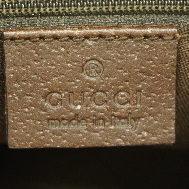 【6hd3754-k】グッチ ショルダーバッグ GGキャンバス 146243 キャンバス ベージュ シルバー金具【中古】レディース