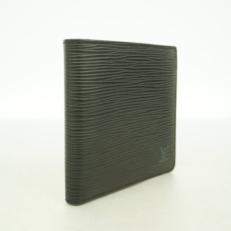 【6hd3762-k】ルイヴィトン 財布 エピ ポルトビエカルトクレディモネ M63542 ノワール【中古】メンズ
