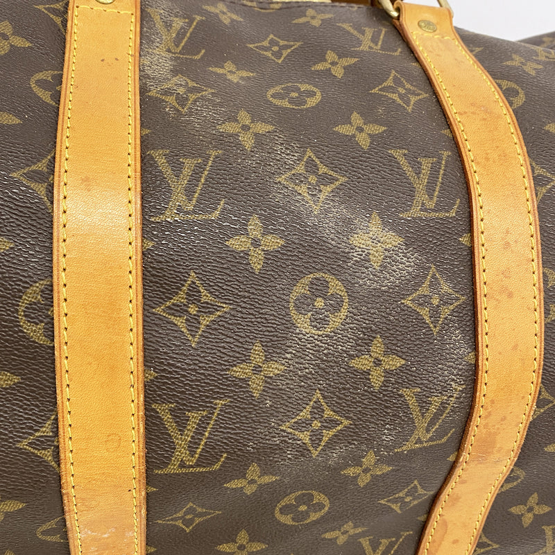 【6hd3781】ルイヴィトン ボストンバッグ モノグラム キーポル50 M41426 ブラウン【中古】メンズ レディース ユニセックス