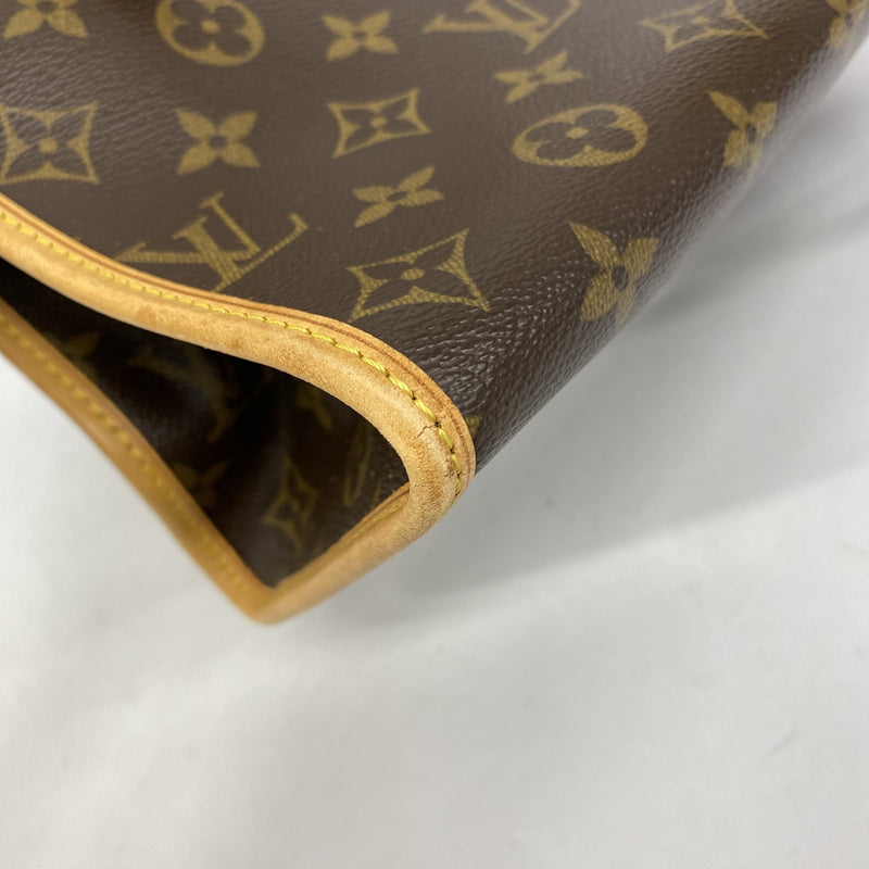 【6hd3813】ルイヴィトン トートバッグ モノグラム ポパンクールオ M40007 ブラウン【中古】レディース