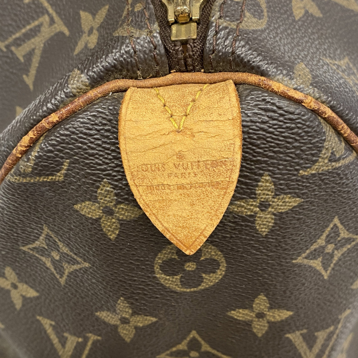 【6hd3884】ルイヴィトン ハンドバッグ モノグラム スピーディ35 M41107 ブラウン【中古】レディース