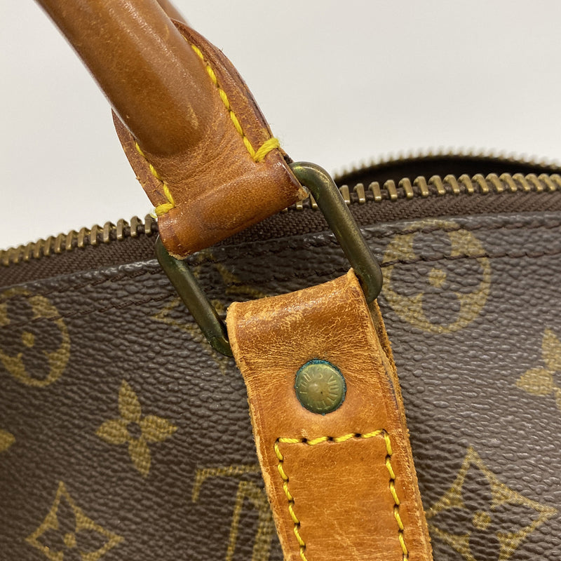 【6hd3885】ルイヴィトン ボストンバッグ モノグラム キーポル45 M41428 ブラウン【中古】メンズ レディース ユニセックス