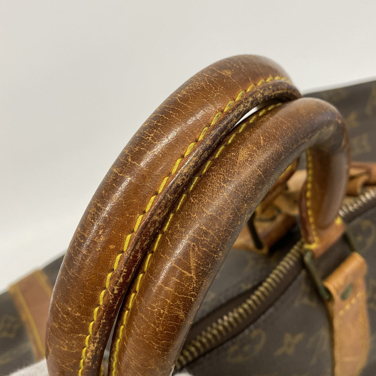 【6hd3885】ルイヴィトン ボストンバッグ モノグラム キーポル45 M41428 ブラウン【中古】メンズ レディース ユニセックス