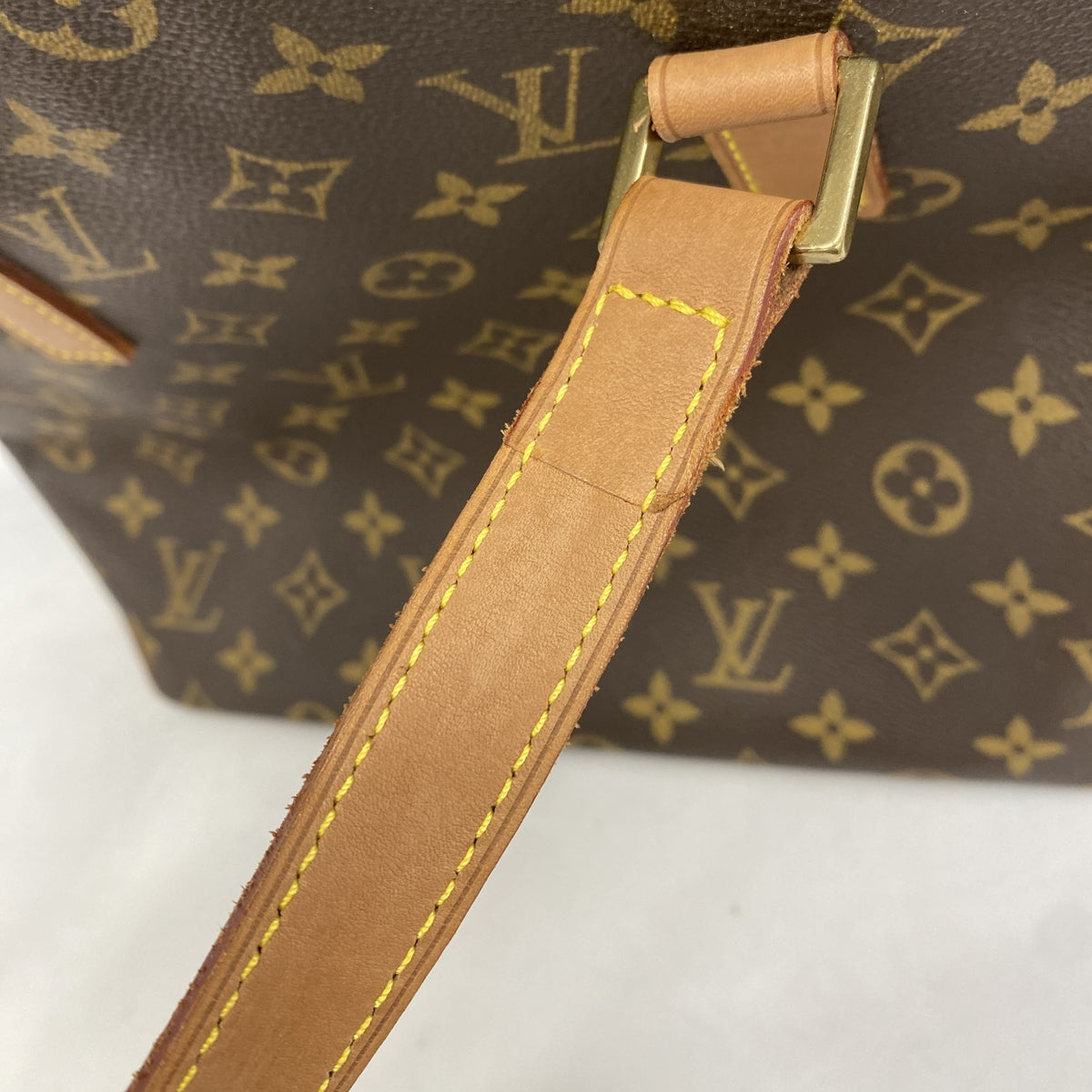 【6hd3889】ルイヴィトン トートバッグ モノグラム カバピアノ M51148 ブラウン【中古】レディース