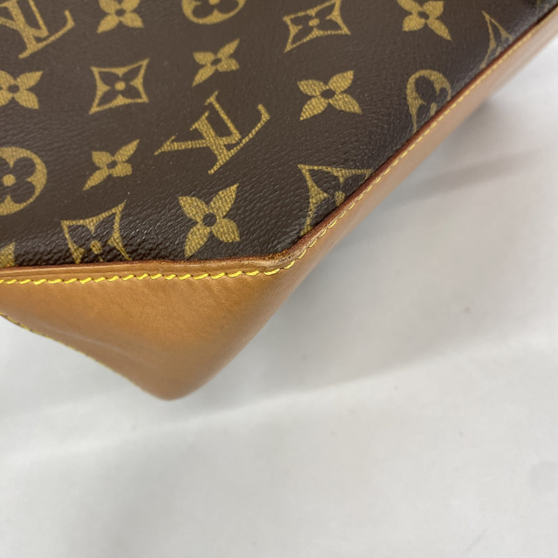 【6hd3889】ルイヴィトン トートバッグ モノグラム カバピアノ M51148 ブラウン【中古】レディース
