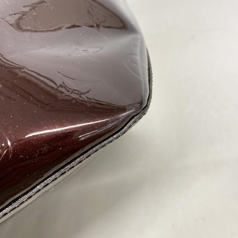 【6hd3895】ルイヴィトン トートバッグ ヴェルニ ペルヴューGM M93589 アマラント【中古】レディース