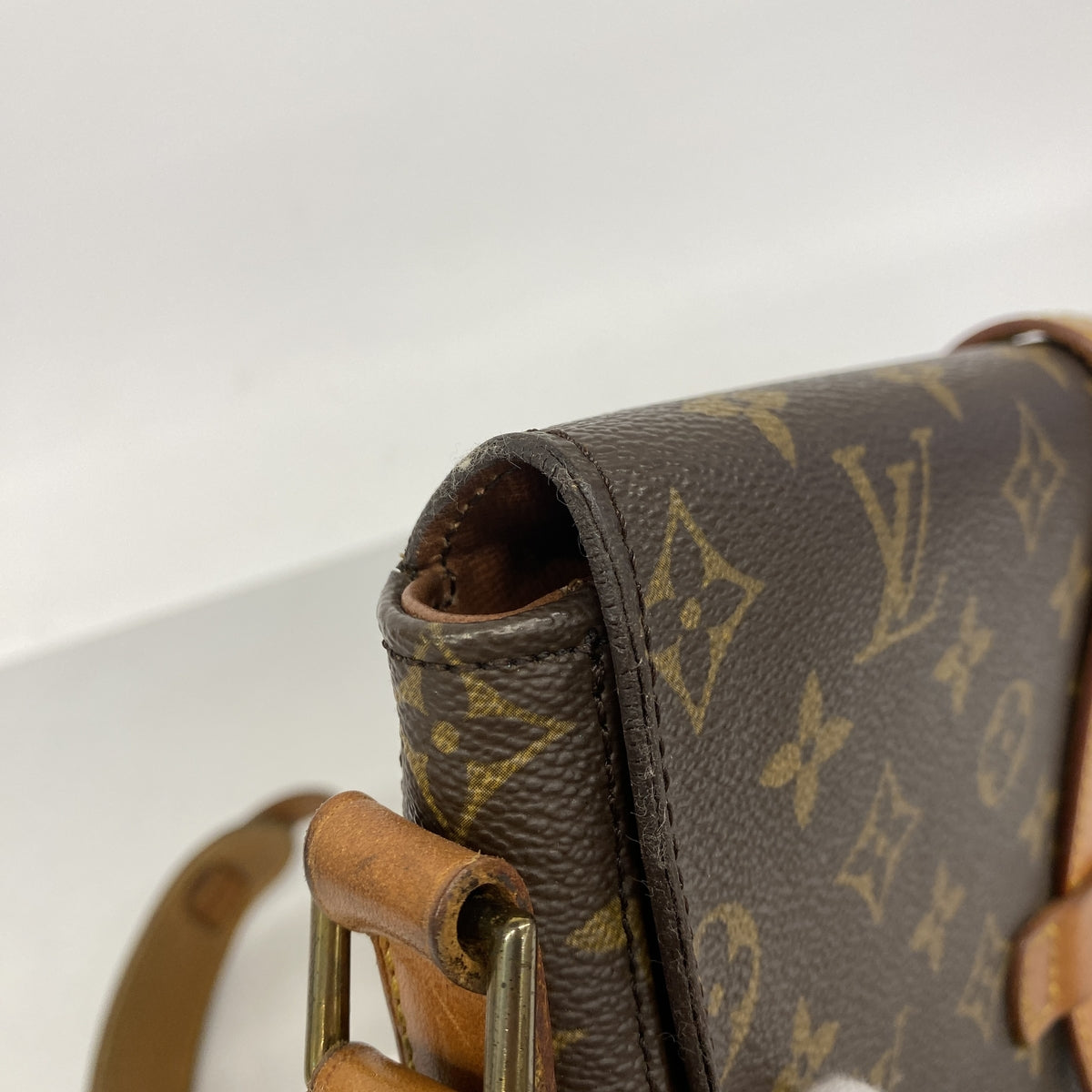 【6hd3905】ルイヴィトン ショルダーバッグ モノグラム シャンティGM M51232 ブラウン【中古】レディース