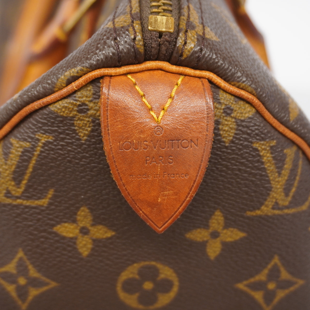 【6hd3920】ルイヴィトン ハンドバッグ モノグラム スピーディ30 M41108 ブラウン【中古】レディース