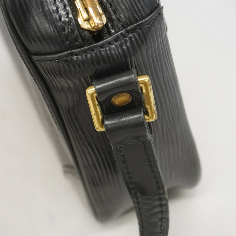 【6hd3936】ルイヴィトン ショルダーバッグ エピ トロカデロ24 M52312 ノワール【中古】レディース