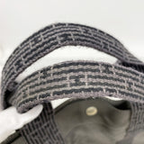 【6hd3943-k】エルメス トートバッグ エールラインMM ナイロン グレー シルバー金具【中古】メンズ レディース ユニセックス