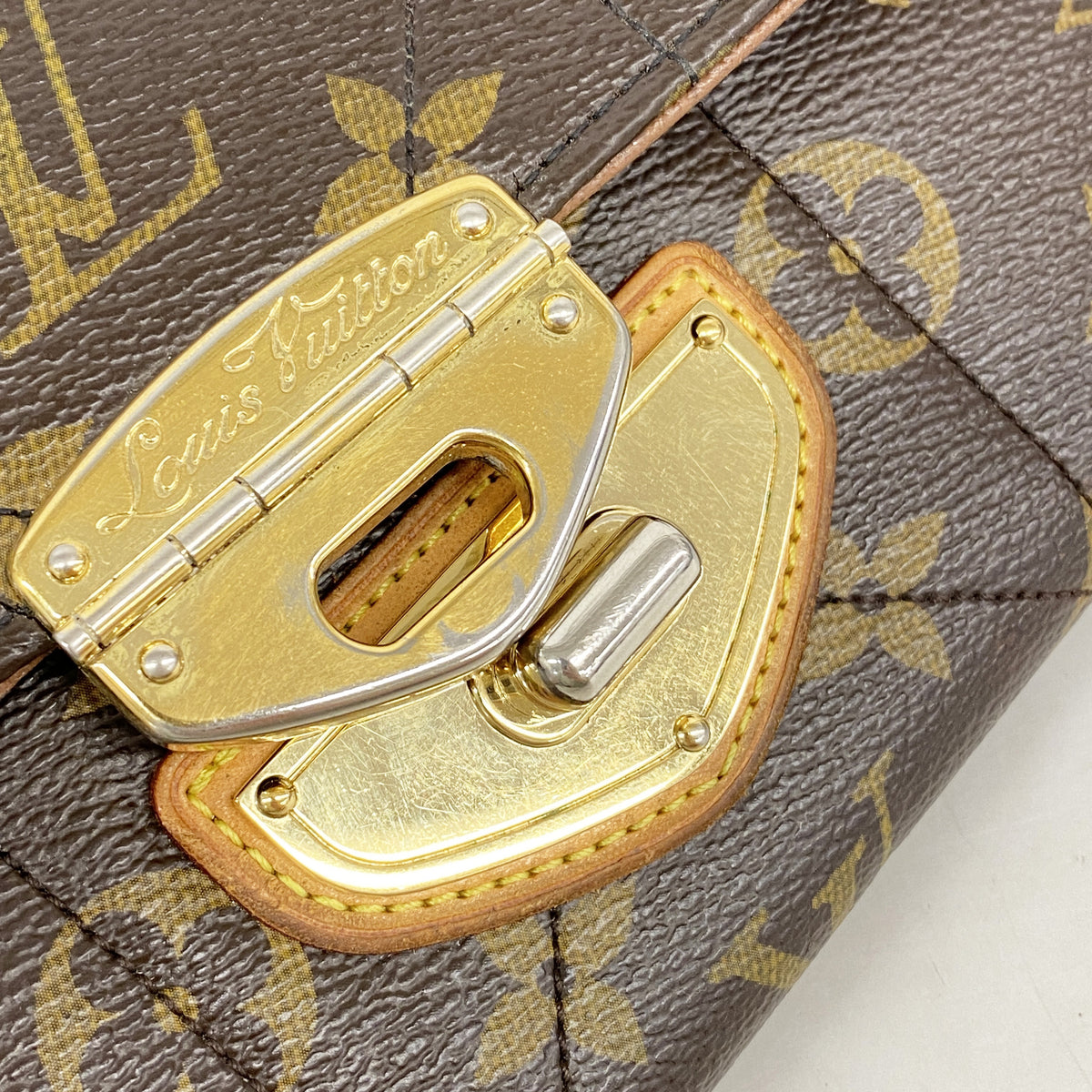 【6hd3948-k】ルイヴィトン 長財布 モノグラム・エトワール ポルトフォイユサラ M66556 ブラウン【中古】レディース