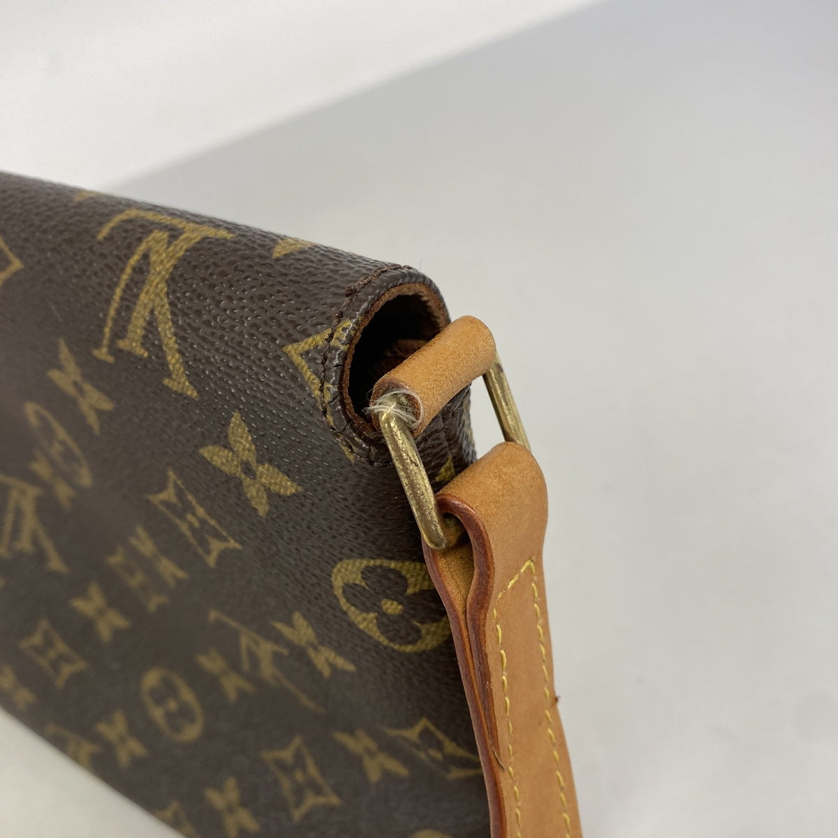 【6hd3955】ルイヴィトン ショルダーバッグ モノグラム ミュゼットタンゴショートストラップ M51257 ブラウン【中古】レディース
