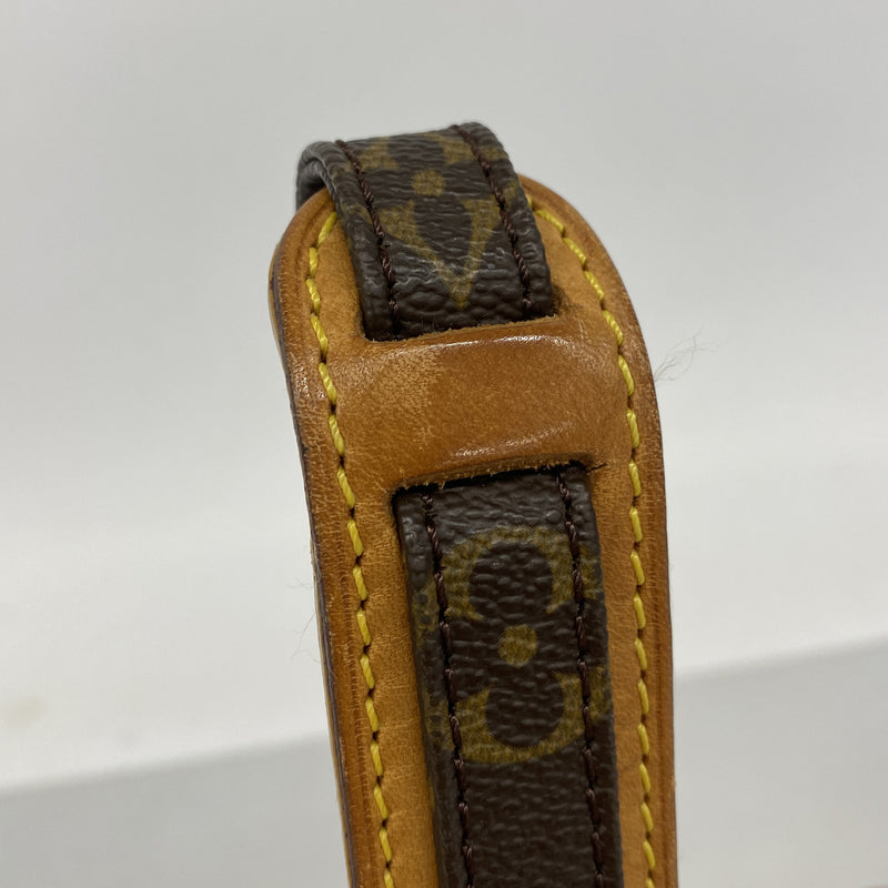 【6hd3956】ルイヴィトン ショルダーバッグ モノグラム ダヌーブ M45266 ブラウン【中古】レディース