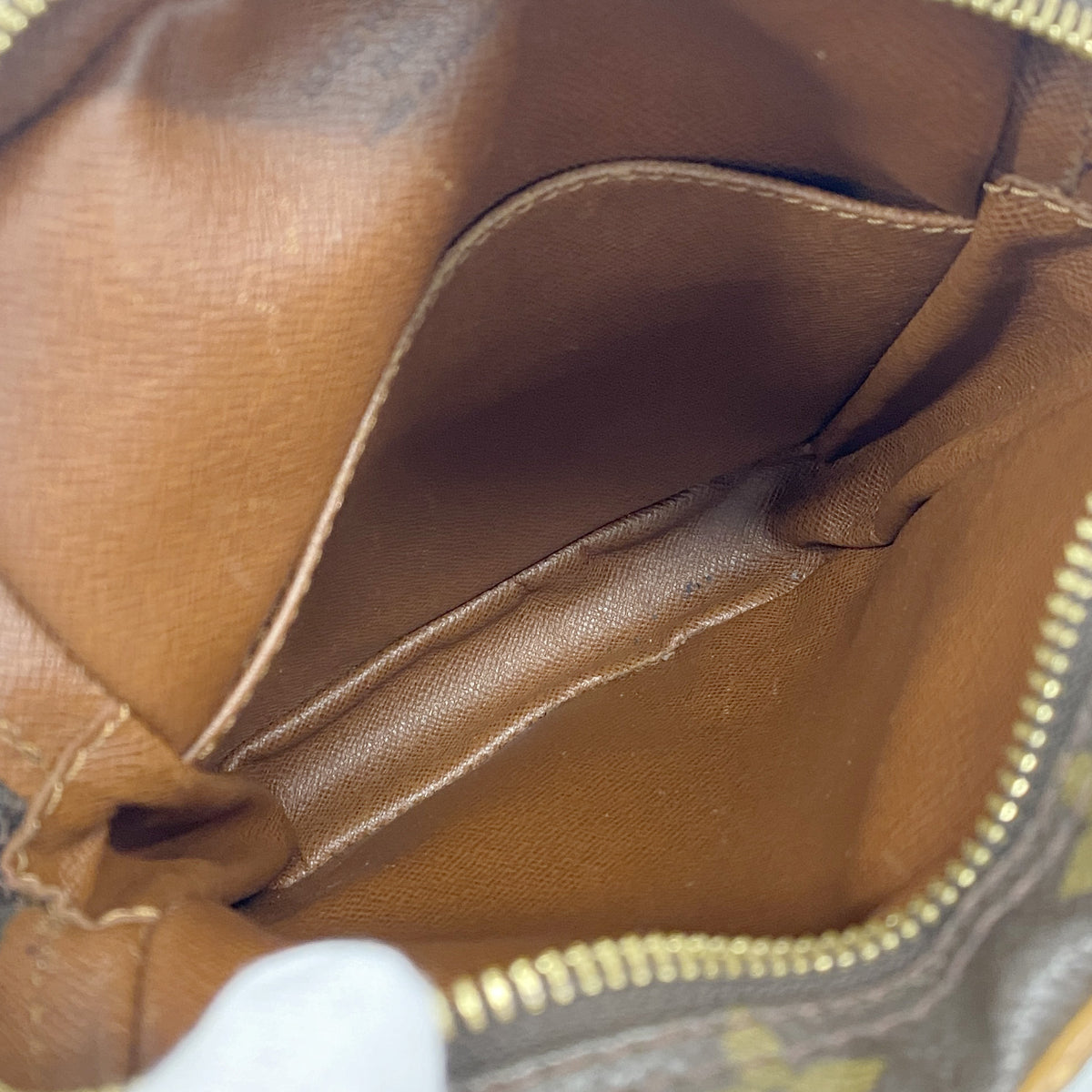 【6hd3956】ルイヴィトン ショルダーバッグ モノグラム ダヌーブ M45266 ブラウン【中古】レディース