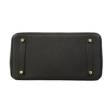 【6hd3972-e-g】エルメス ハンドバッグ バーキン30 トゴ ブラック ゴールド金具 X刻印【中古】レディース