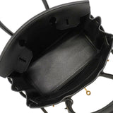 【6hd3972-e-g】エルメス ハンドバッグ バーキン30 トゴ ブラック ゴールド金具 X刻印【中古】レディース
