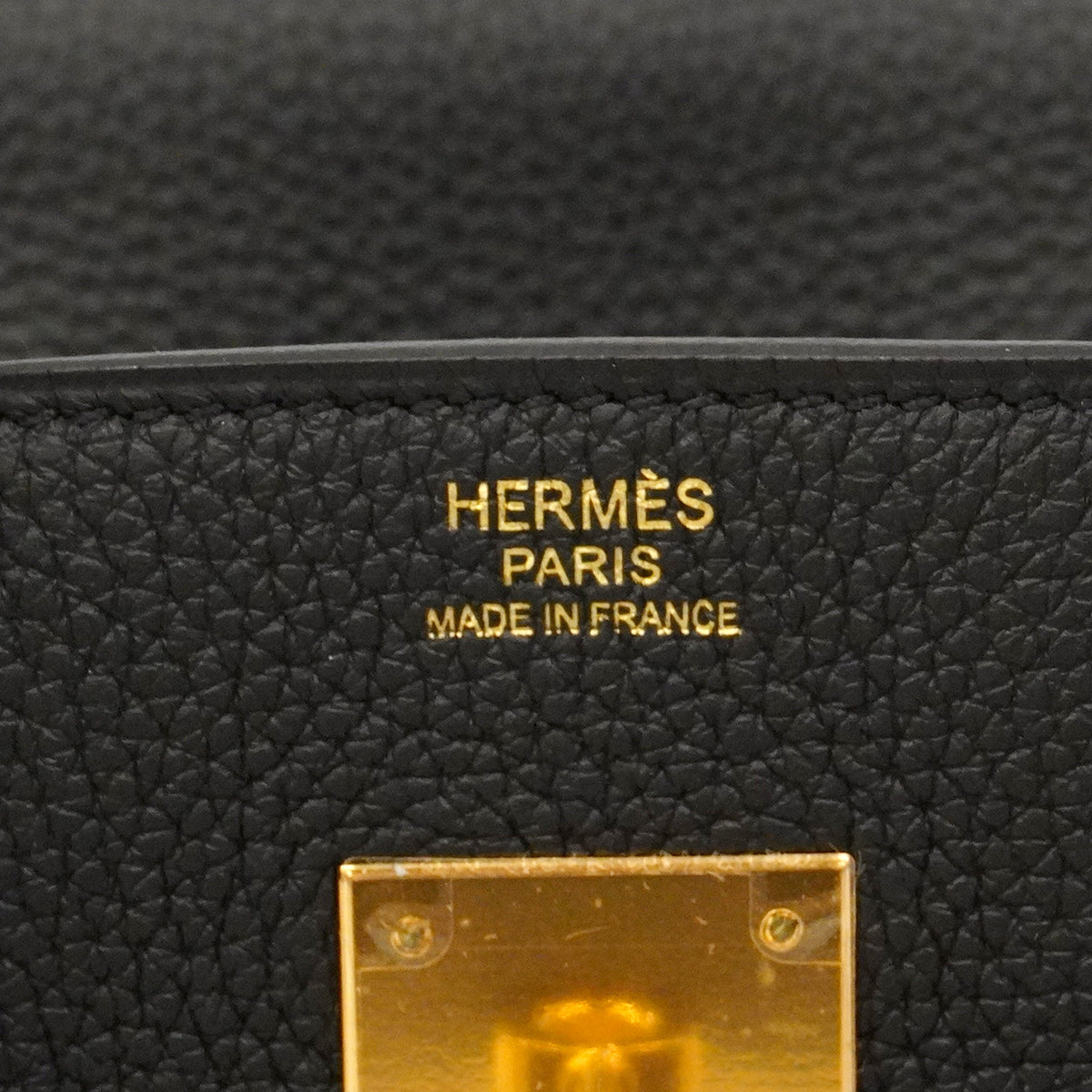 【6hd3972-e-g】エルメス ハンドバッグ バーキン30 トゴ ブラック ゴールド金具 X刻印【中古】レディース