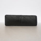 【6hd3974】シャネル ショルダーバッグ マトラッセ チェーンショルダー ラムスキン ブラック ゴールド金具【中古】レディース